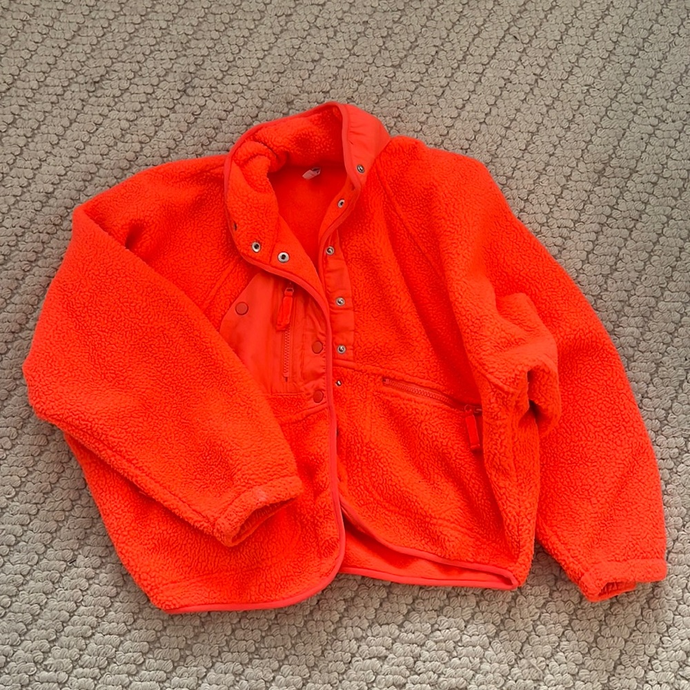 Free people fleece jacket